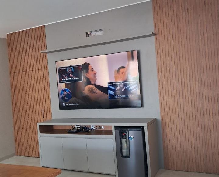 Painel planejado com design moderno